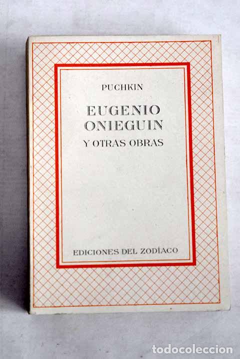 books: Eugenio Onieguin, tomo II.- Pushkin, Alejandro