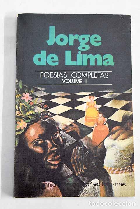books: Poesias completas, tomo I.- Lima, Jorge de