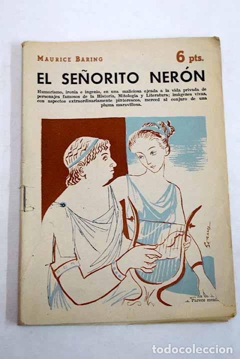 Livres: El se&ntilde;orito Ner&oacute;n: Baring, Maurice.- Baring, Maurice