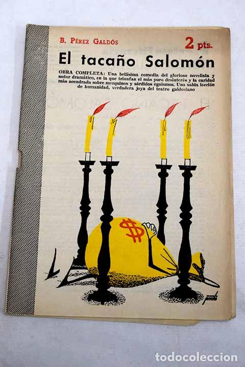 Libri di seconda mano: El taca&ntilde;o Salom&oacute;n: P&eacute;rez Gald&oacute;s, Benito.- P&eacute;rez Gald&oacute;s, Benito