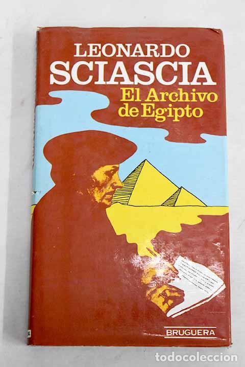 books: El archivo de Egipto.- Sciascia, Leonardo