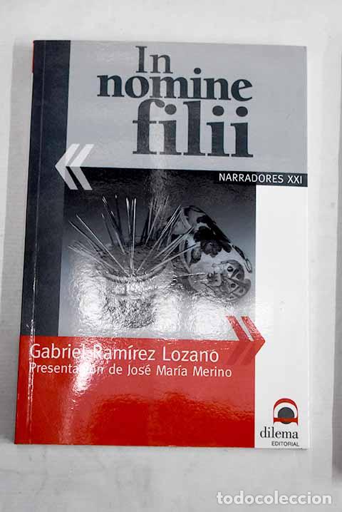 books: In nomine filii: Ram&iacute;rez Lozano, Gabriel.- Ram&iacute;rez Lozano, Gabriel