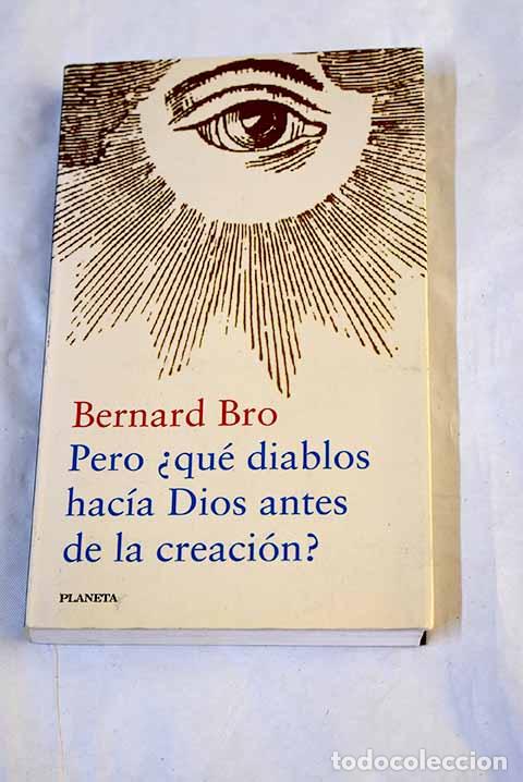 Libros: Pero &iquest;qu&eacute; diablos hac&iacute;a Dios antes de la creaci&oacute;n?.- Bro, Bernard