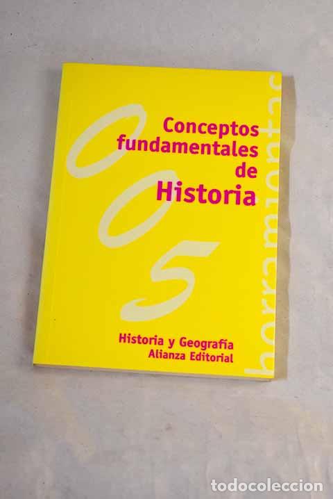 Libros: Conceptos fundamentales de historia.- S&aacute;nchez de Madariaga, Elena