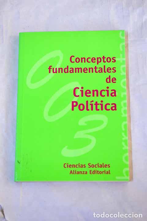 Libros: Conceptos fundamentales de ciencia pol&iacute;tica.- Molina, Ignacio