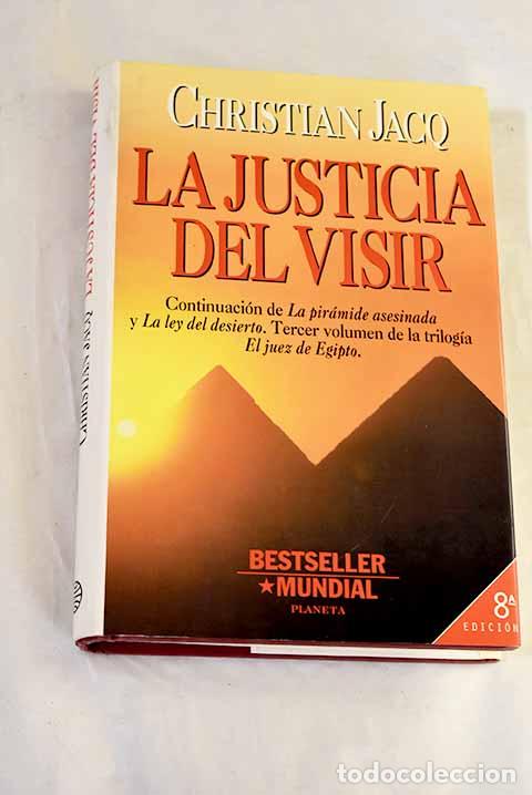 Libri di seconda mano: La justicia del visir.- Jacq, Christian