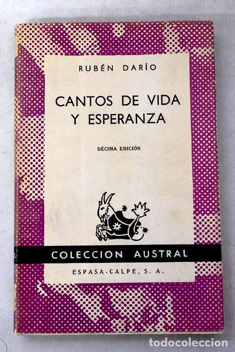 books: Cantos de vida y esperanza.- Dar&iacute;o, Rub&eacute;n