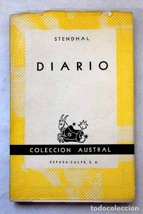 books: Diario: Stendhal: Espasa-Calpe..- Stendhal