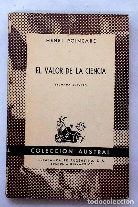 books: El valor de la ciencia.- Poincar&eacute;, Henri