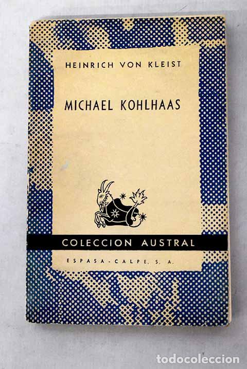 books: Michael Kohlhaas: Kleist, Heinrich von.- Kleist, Heinrich von