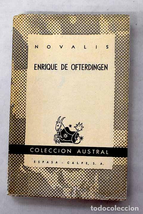books: Enrique de Ofterdingen.- Novalis