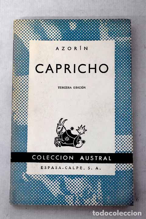 books: Capricho: Martinez Ruiz, Jos&eacute; (Azor&iacute;n).- Martinez Ruiz, Jos&eacute; (Azor&iacute;n)