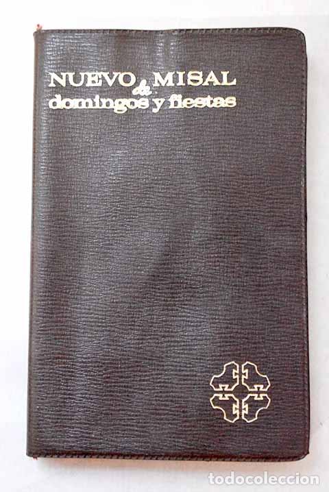 Libros: Nuevo misal de domingos y fiestas