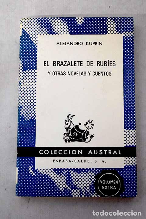 books: El brazalete de rubies y otras novelas y cuentos.- Kuprin, Aleksandr Ivanovich