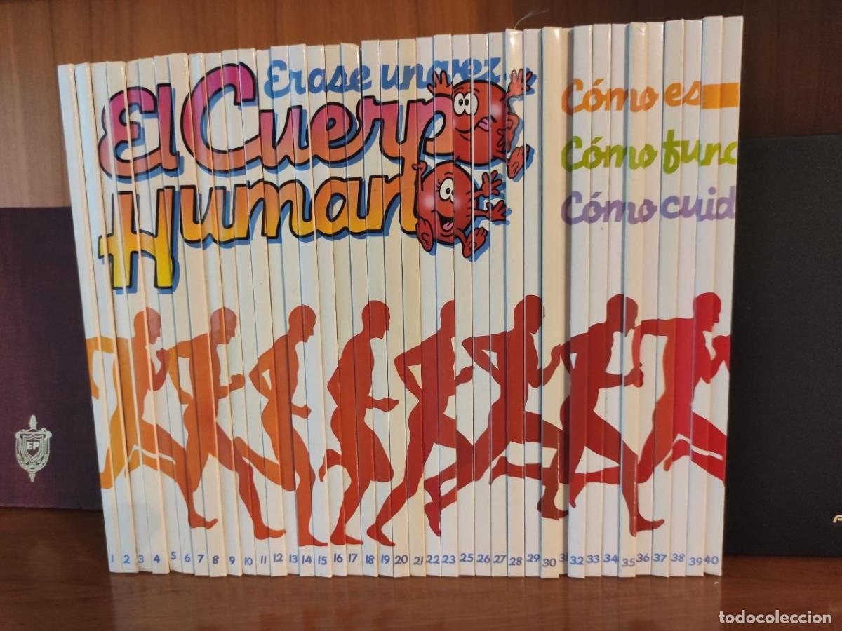 Libros: Erase una vez El Cuerpo Humano 39 libros. del 1 al 40 a falta del 24