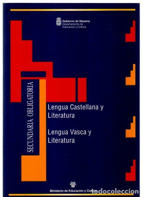 Libros: Secundaria Obligatoria. Lengua castellana y literatura. Lengua vasca y literatura - NO CONSTA AUTOR