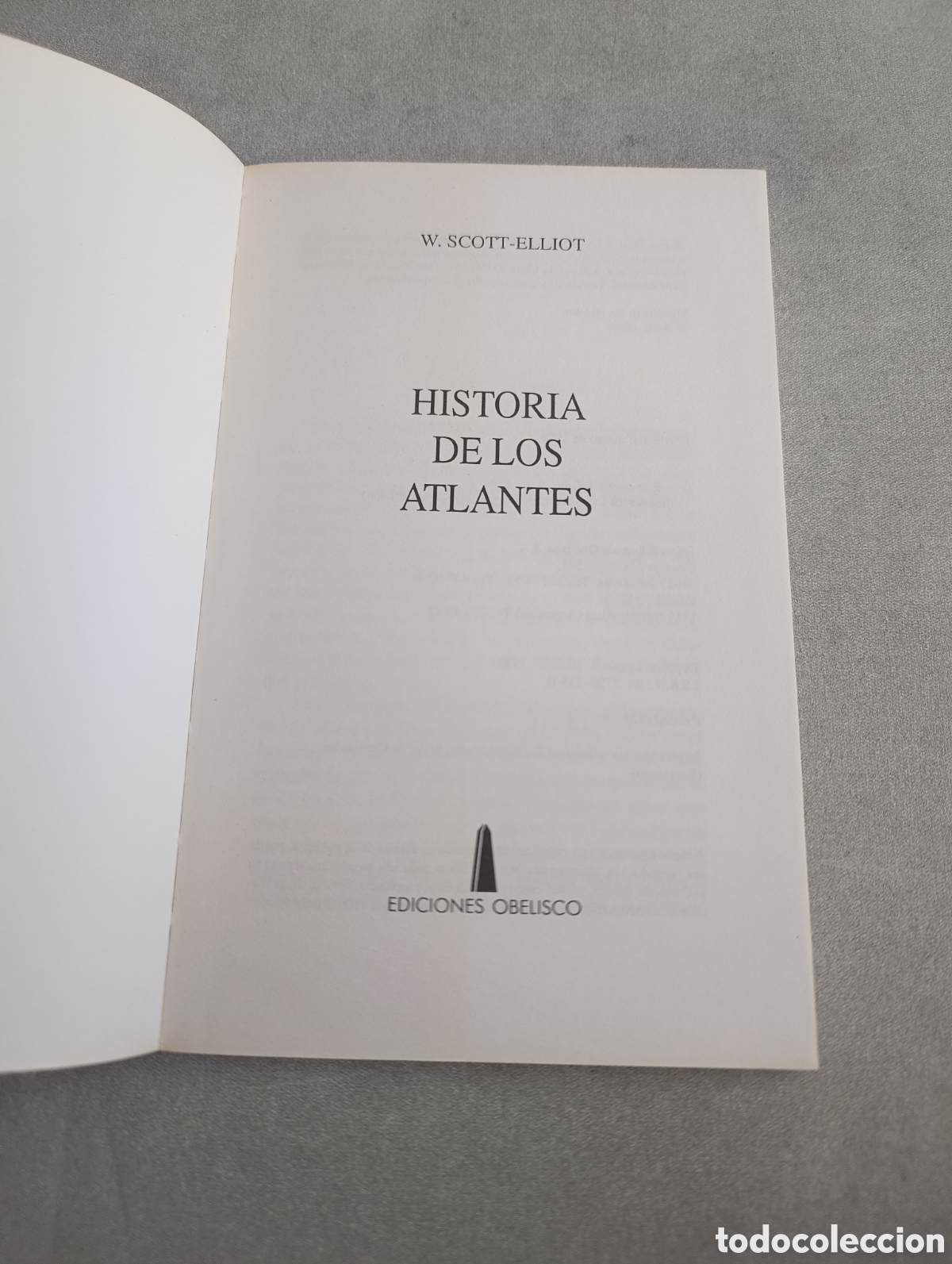 Libros: Historia de los atlantes. W. Scott Elliot - Foto 4