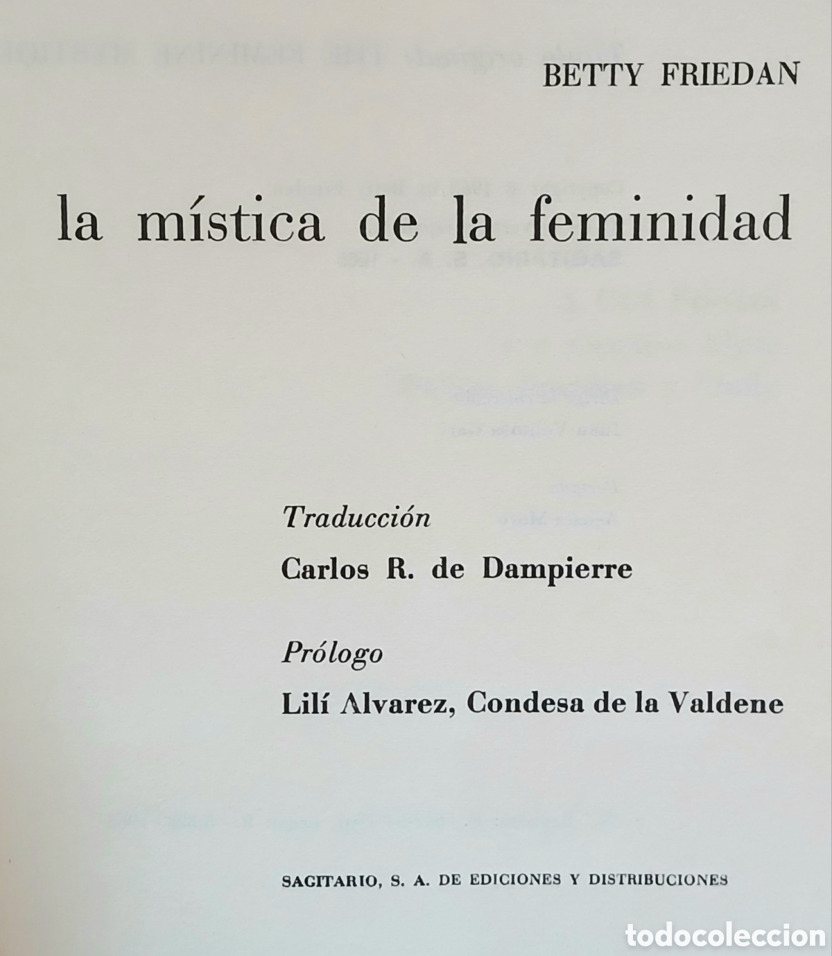 Libros: La m&iacute;stica de la feminidad - Foto 2