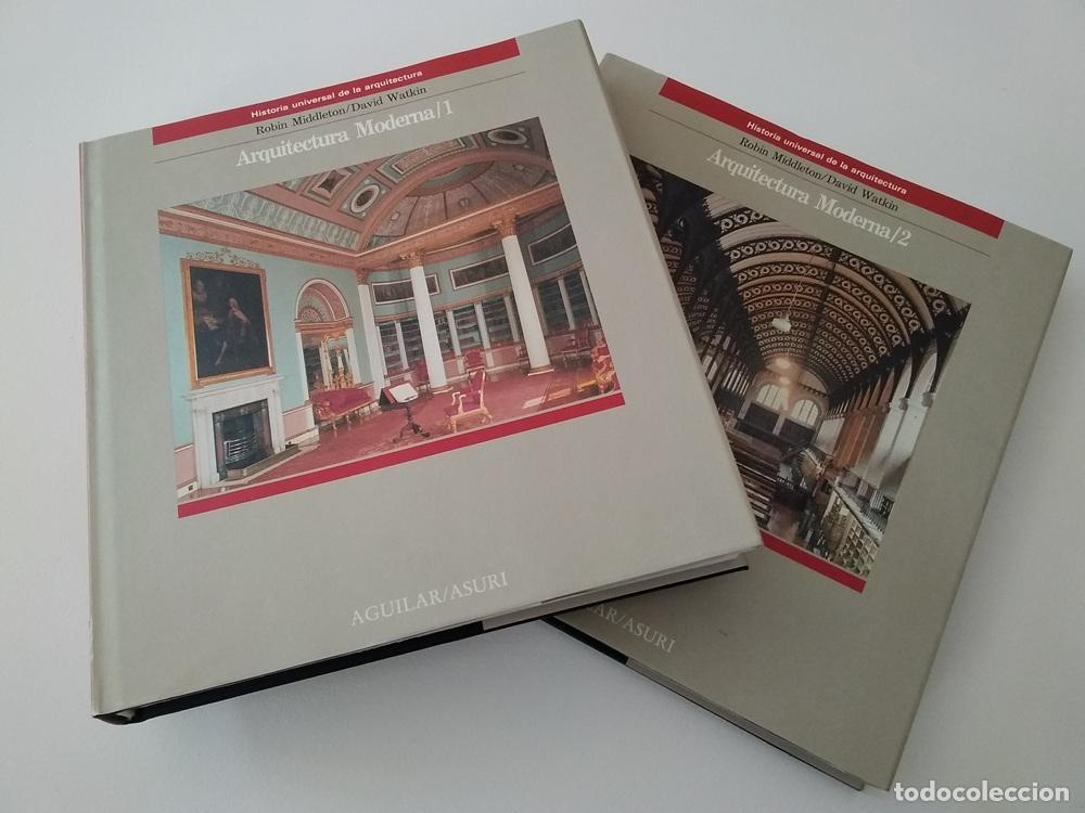 Libros: Arquitectura contempor&aacute;nea 1 y 2 (como NUEVO, los dos tomos, obra completa) - Manfredo Tafuri y Fran
