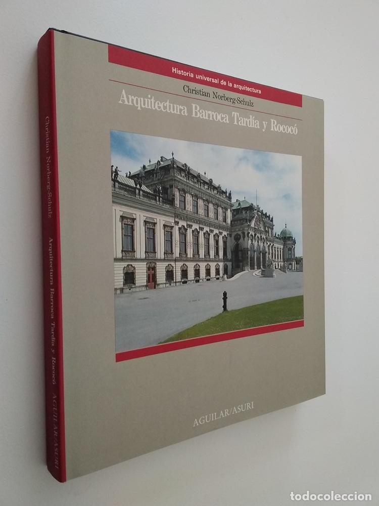 Libros: Arquitectura barroca tard&iacute;a y roco&oacute; (como NUEVO, barroco 2) - Christian Norberg-Schulz