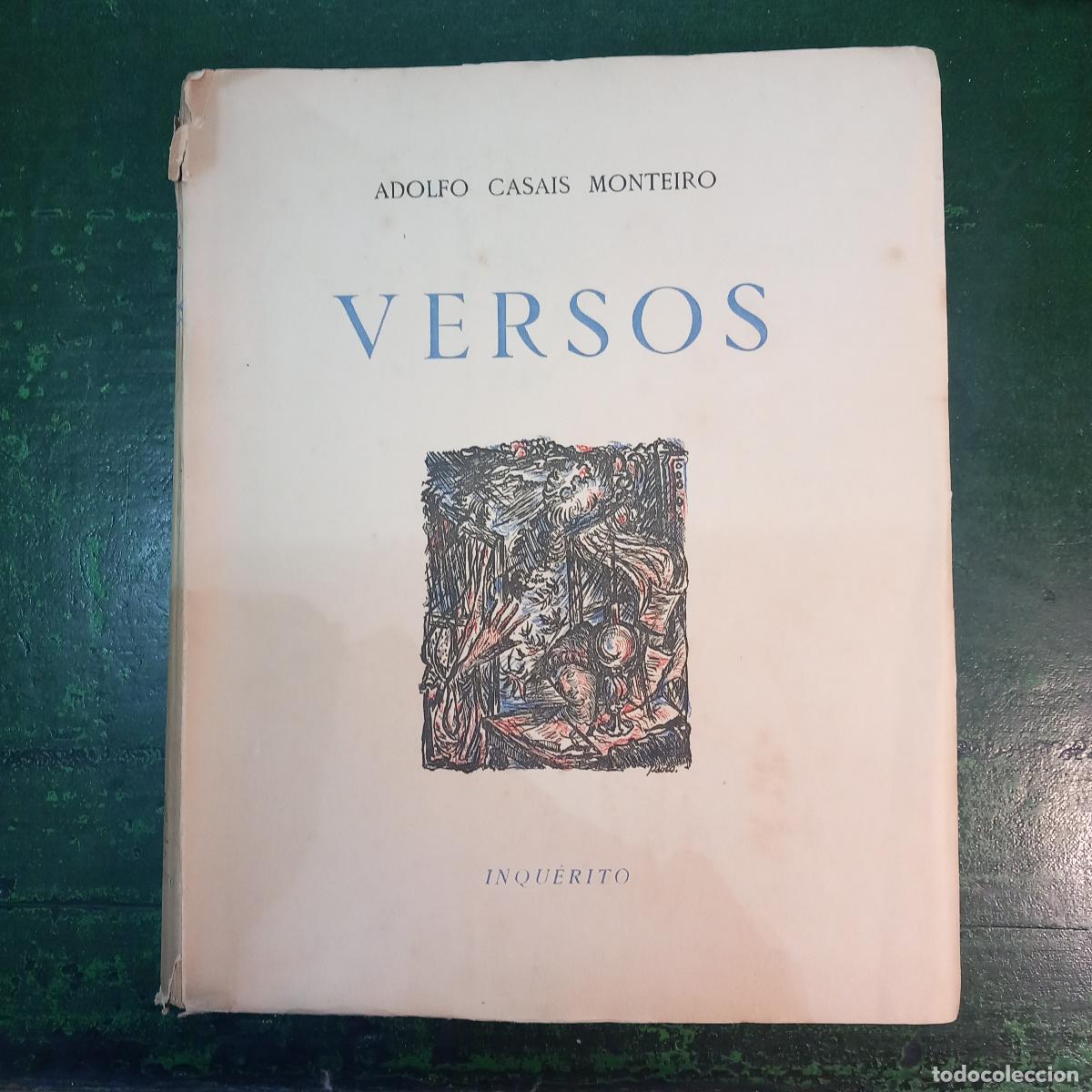 Libros: VERSOS. 1928-1936. Confusao, Poemas do tempo incerto, Sempre e sem fim. Edicao definitiva, precedida