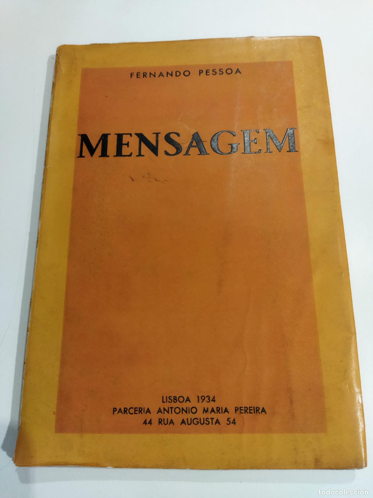 Libri di seconda mano: MENSAGEM - PESSOA , FERNANDO