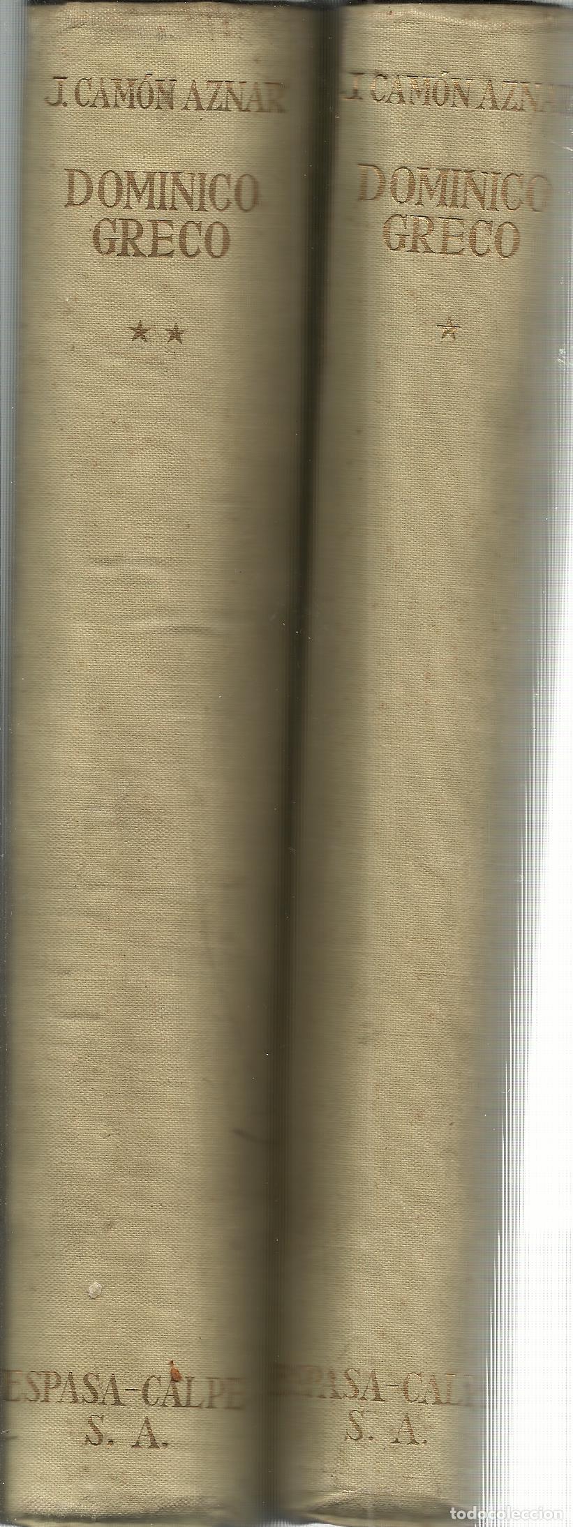 Livres: DOMINICO GRECO - CAM&Oacute;N AZNAR , JOS&Eacute;