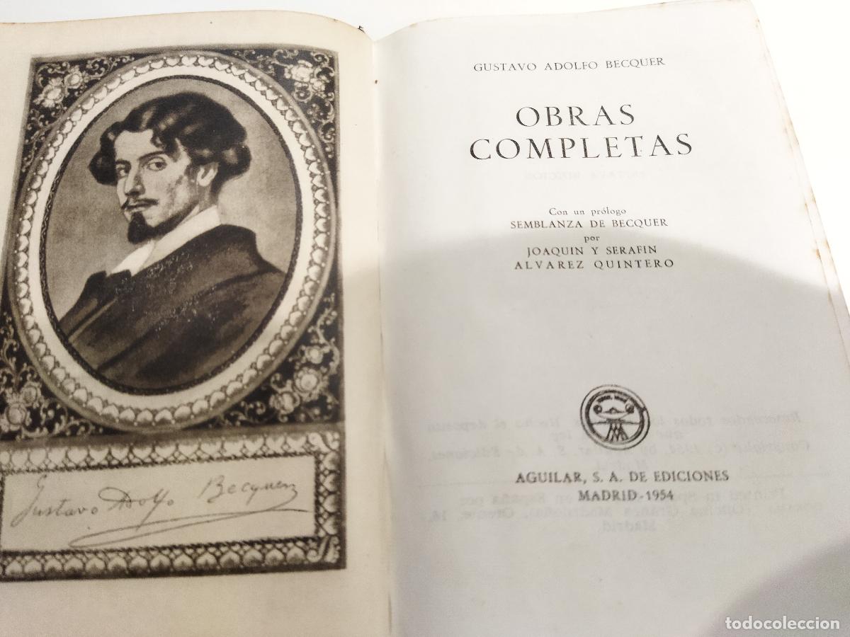 Libros: OBRAS COMPLETAS - B&Eacute;CQUER, GUSTAVO ADOLFO
