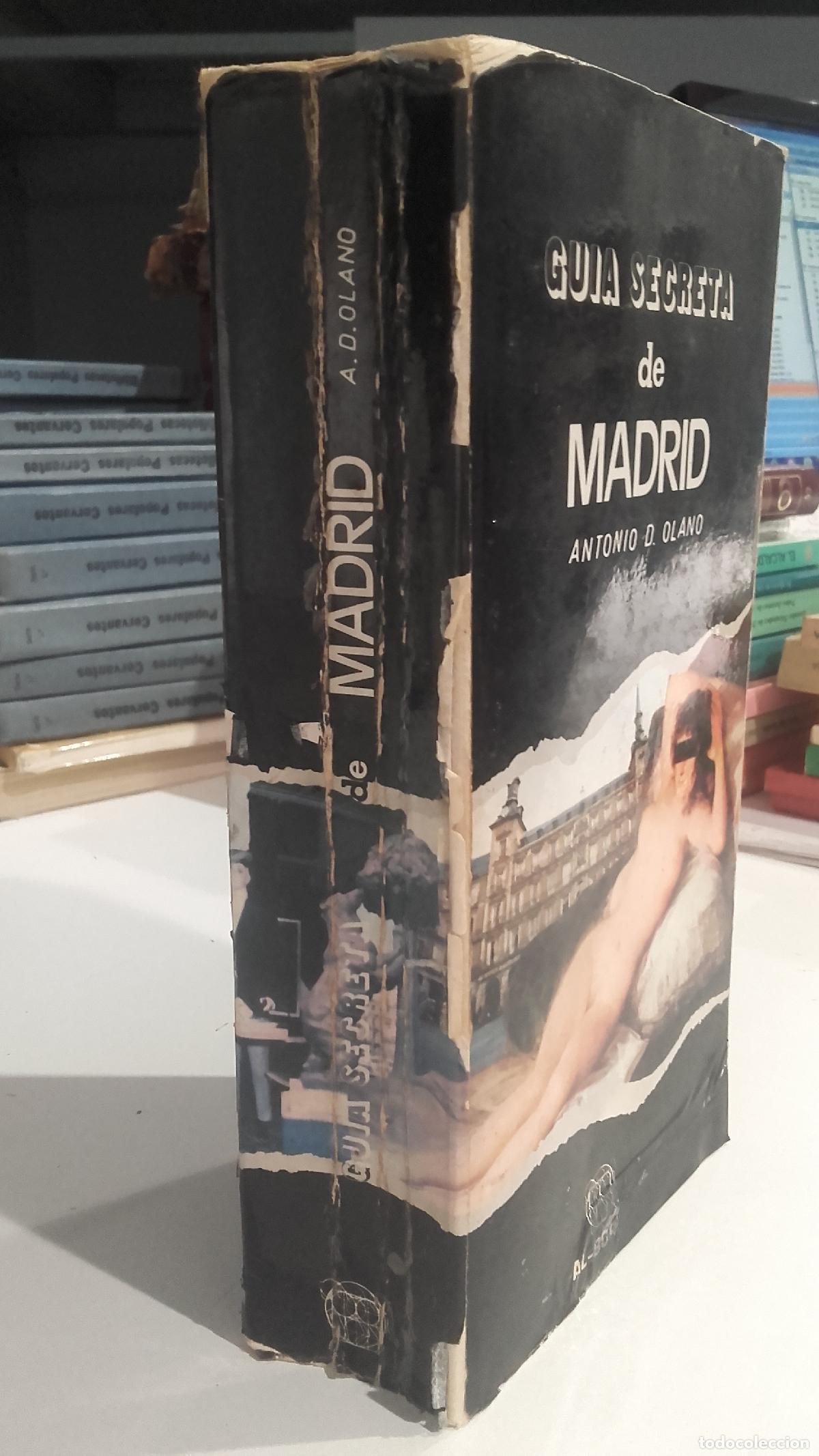 books: GUIA SECRETA DE MADRID - OLANO, ANTONIO D.