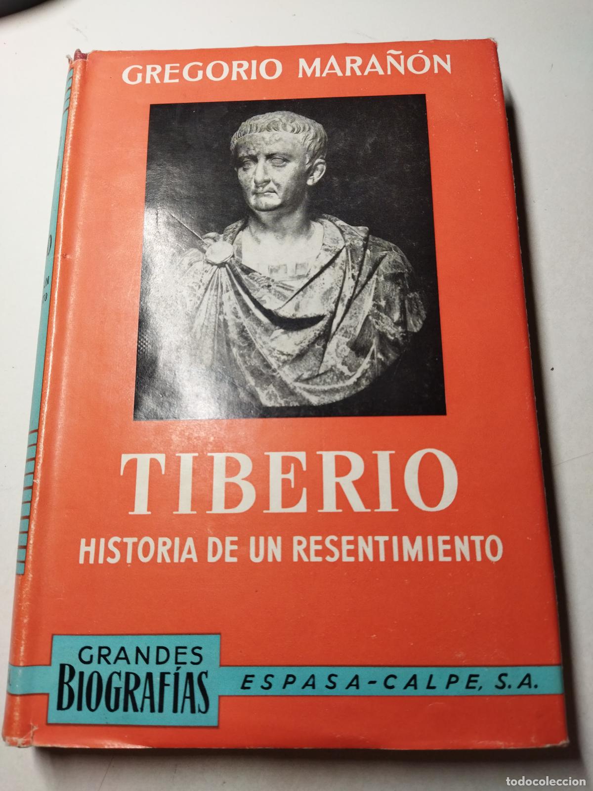 books: TIBERIO - MARA&Ntilde;&Oacute;N, GREGORIO