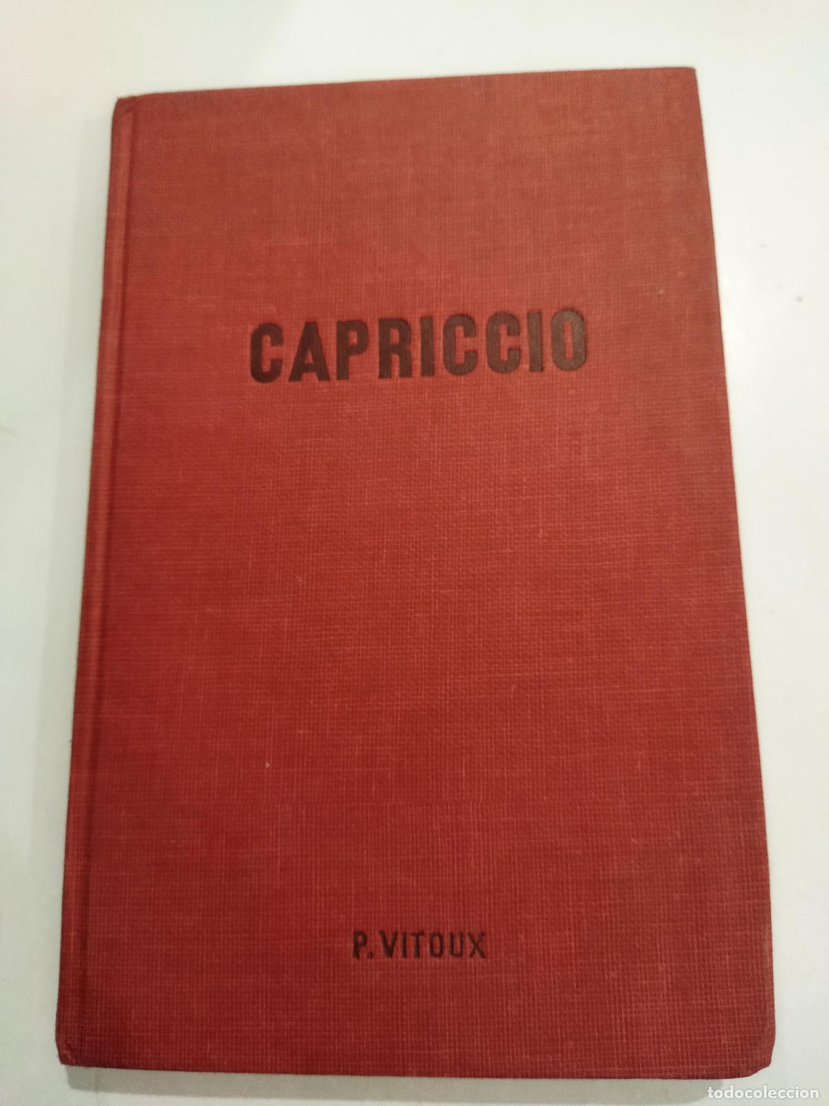 Libri di seconda mano: CAPRICCIO - VITOUX, PIERRE