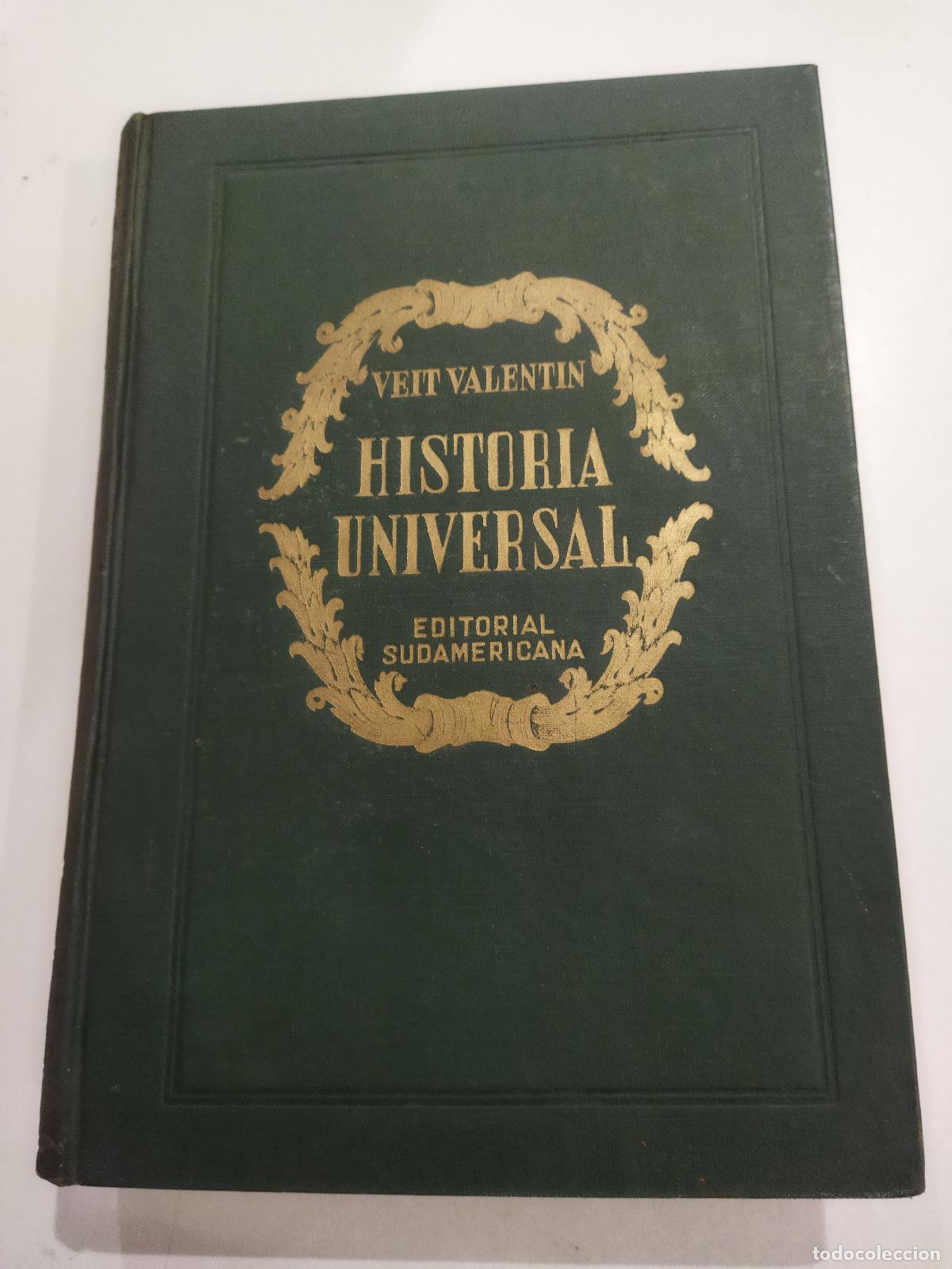 Libri di seconda mano: HISTORIA UNIVERSAL. TOMO I Y II - VALENTIN, VEIT