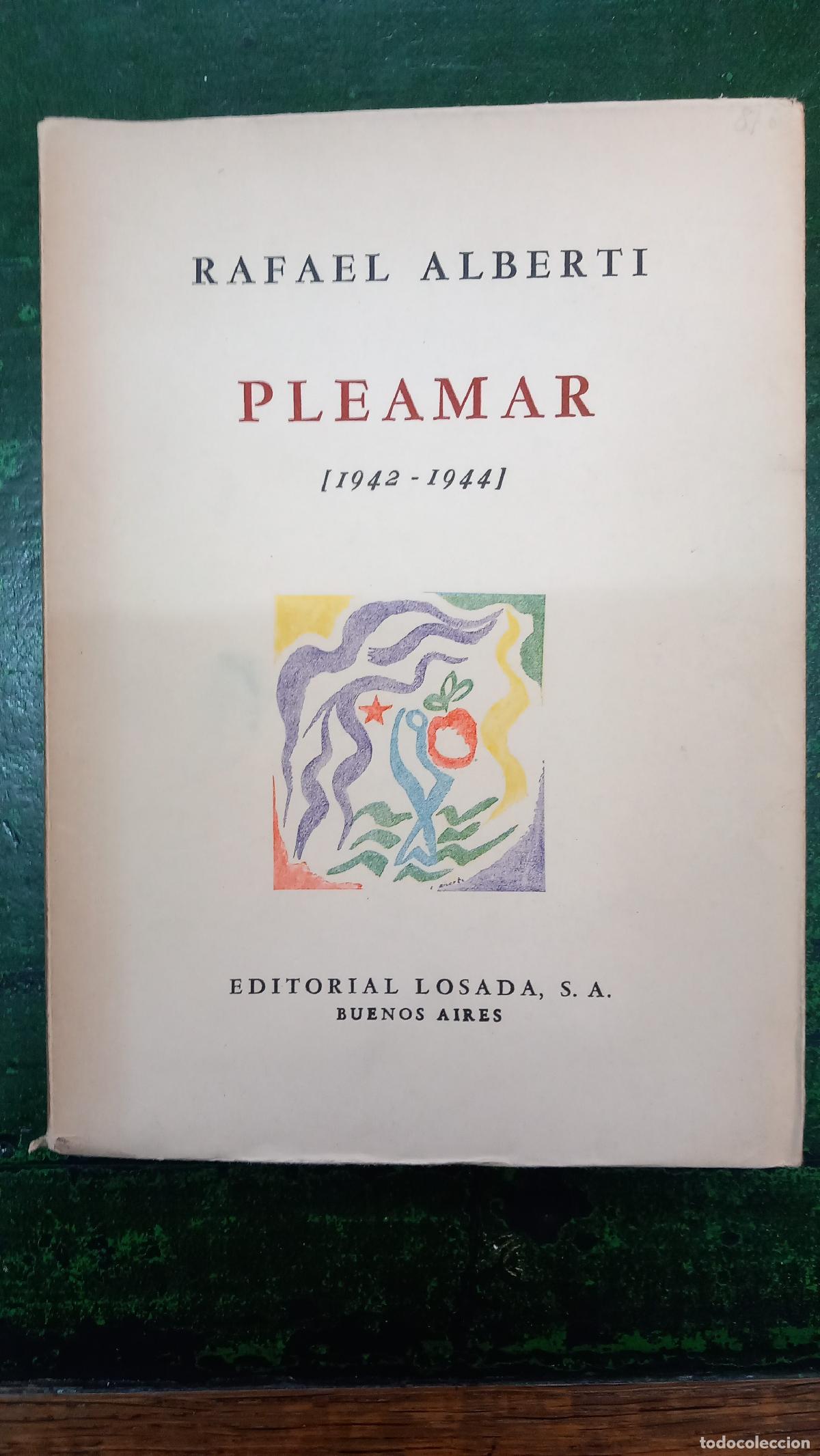 books: PLEAMAR - ALBERTI, RAFAEL