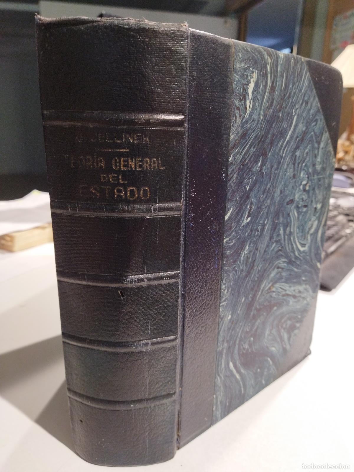 Libri di seconda mano: TEORIA GENERAL DEL ESTADO - JELLINEK, G.