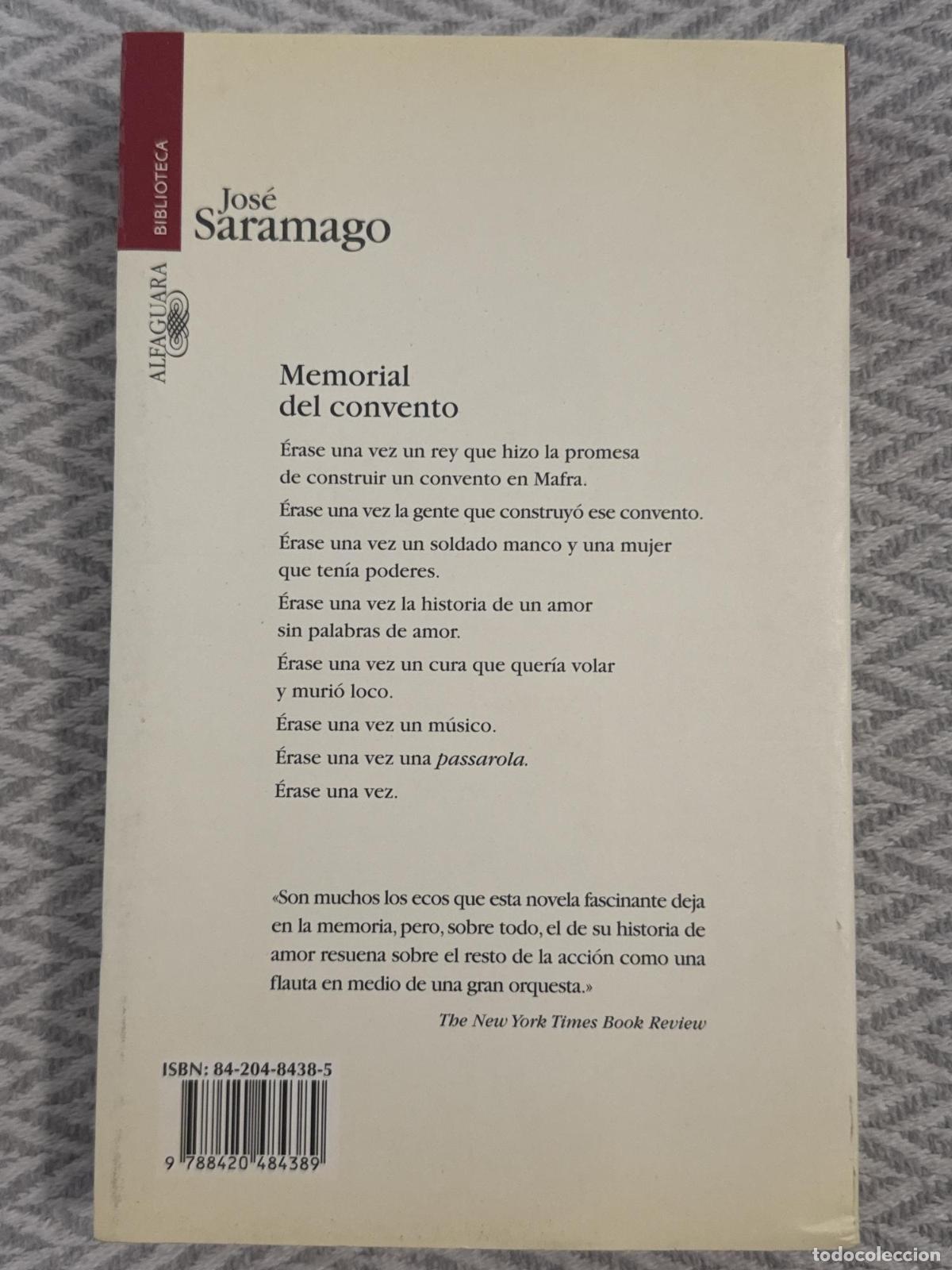 Libros: Memorial del convento - Jos&eacute; Saramago - Foto 2