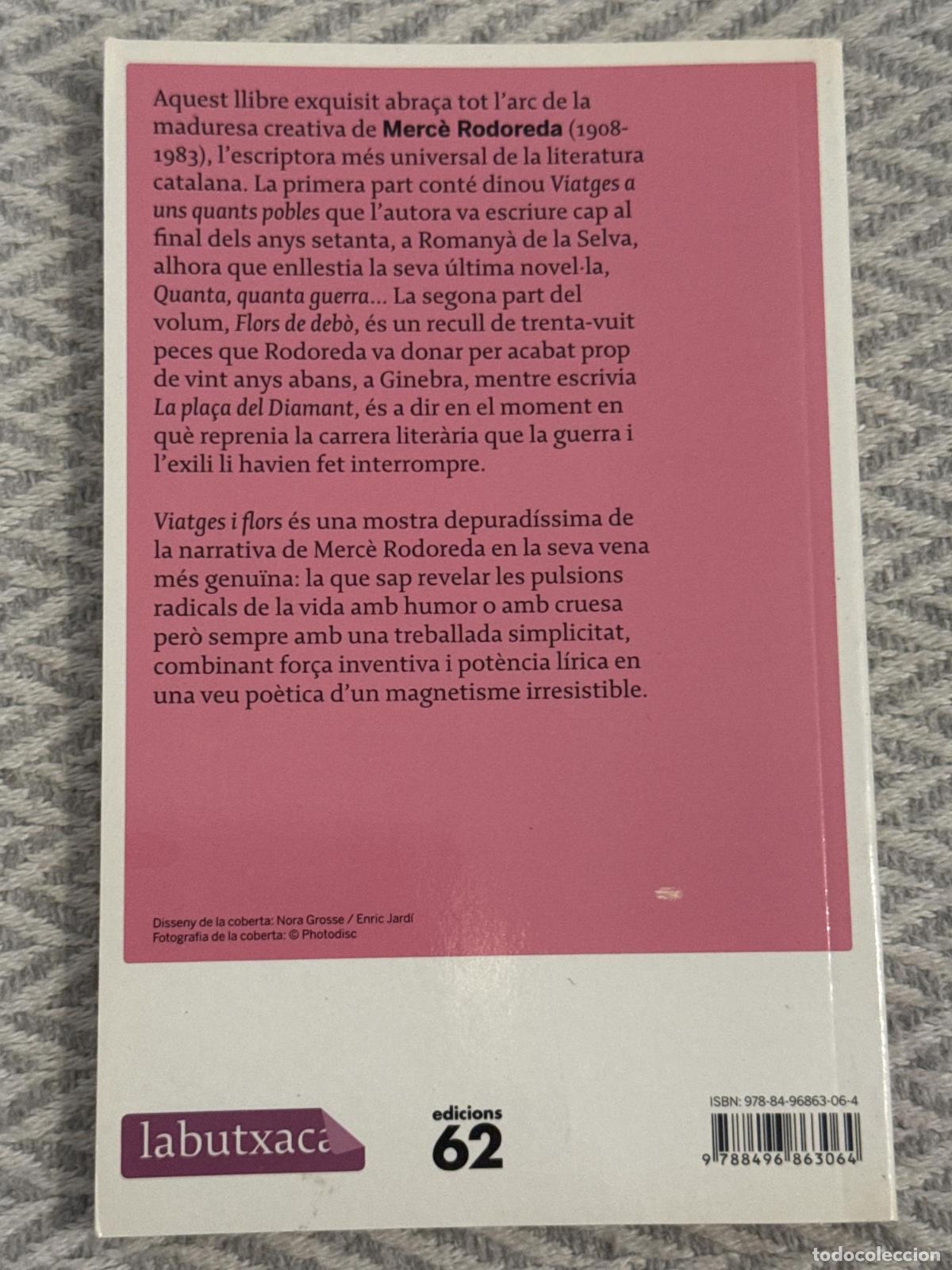 Libros: Viatges i flors - Merc&egrave; Rodoreda - Foto 2