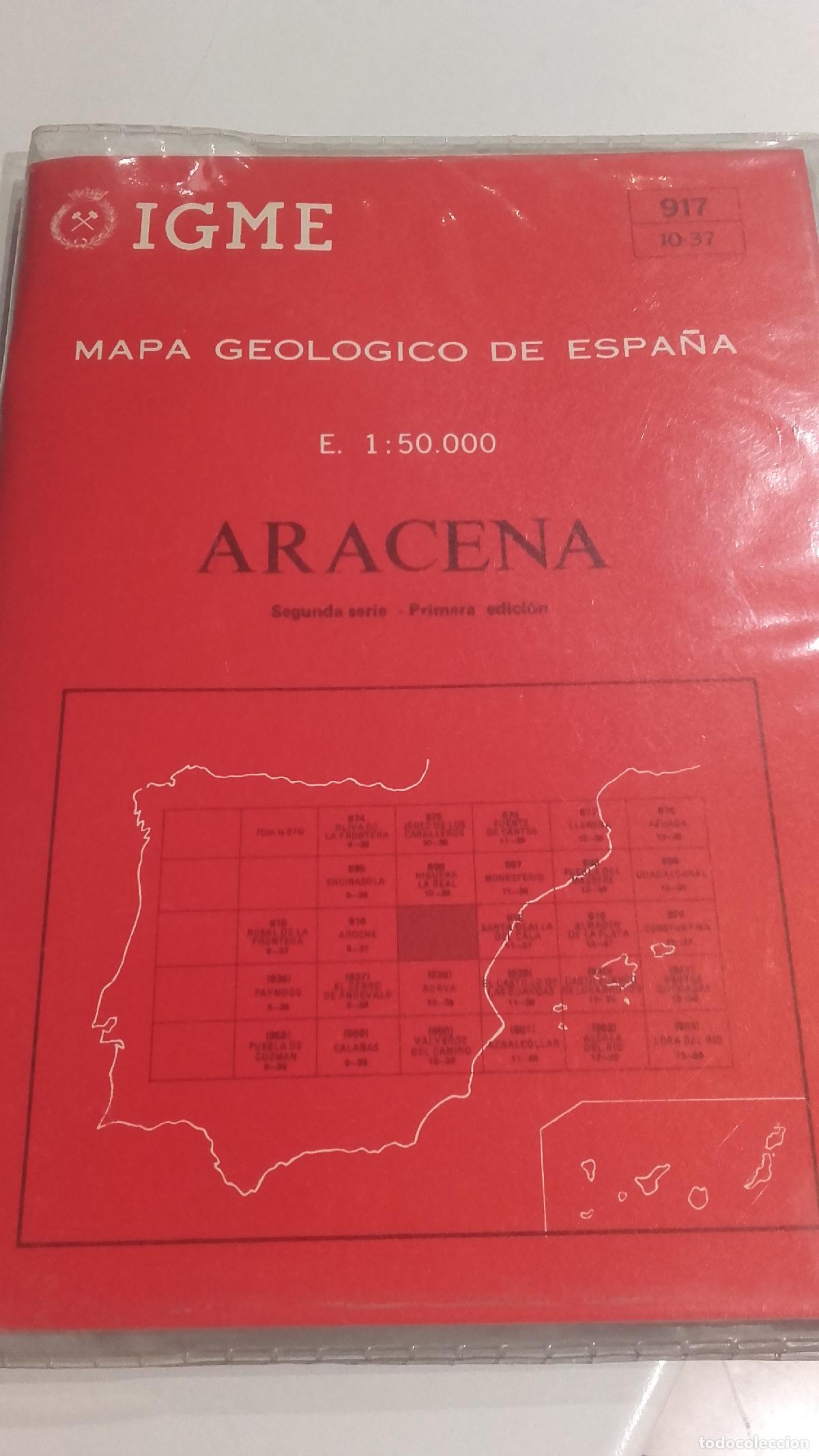books: ARACENA (MAPA + S&Iacute;NTESIS). - AUTOR-EDITOR
