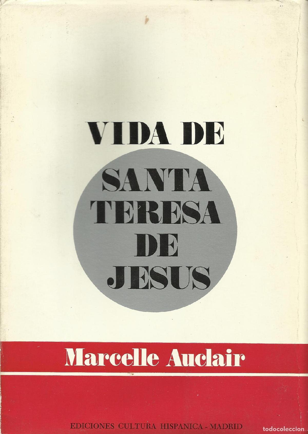 Livros em segunda m&atilde;o: VIDA DE SANTA TERESA DE JES&Uacute;S - AUCLAIR, MARCELLE
