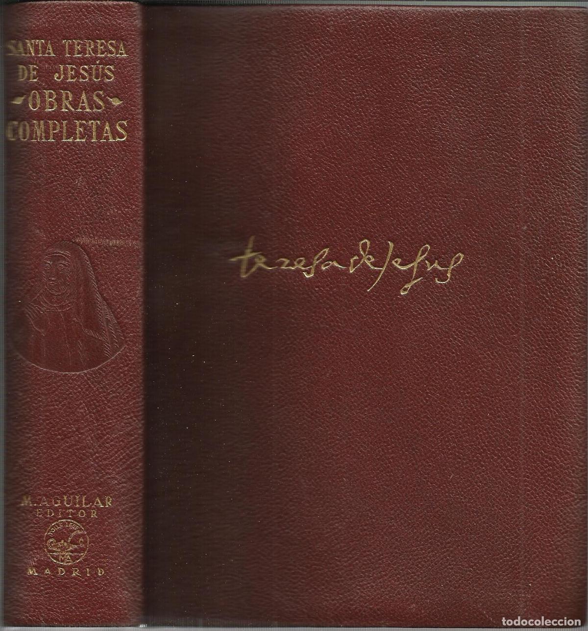 books: OBRAS COMPLETAS DE SANTA TERESA DE JES&Uacute;S - SANTULLANO , LUIS