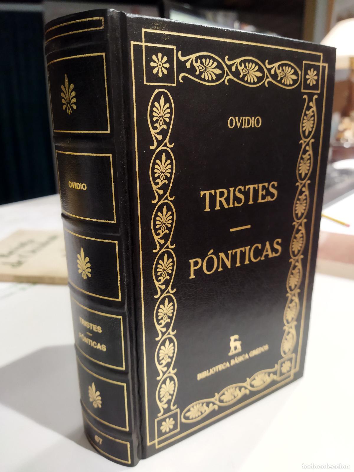 Libri di seconda mano: TRISTES; P&Oacute;NTICAS - OVIDIO (PUBLIO OVIDIO NASON)