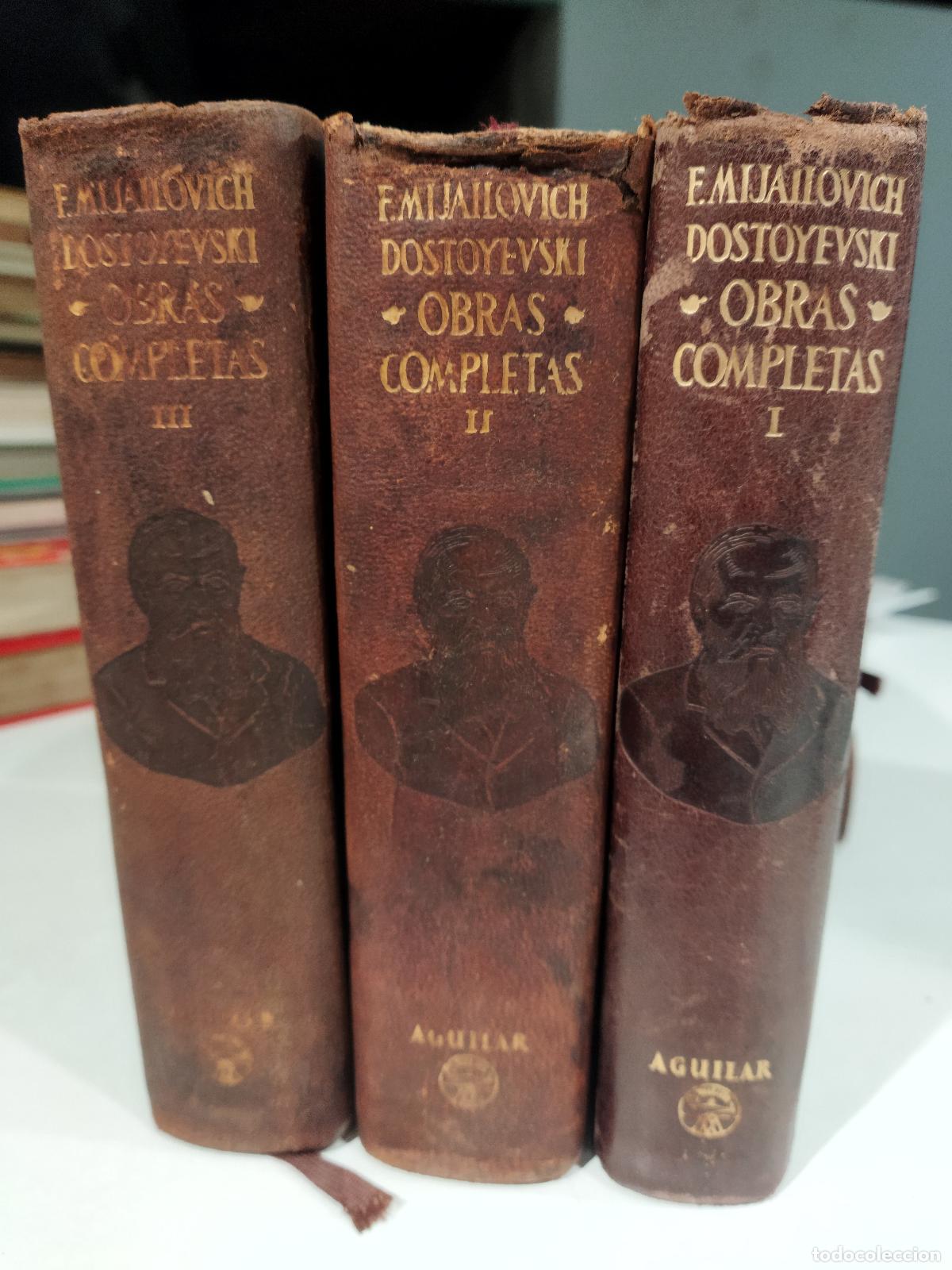 books: OBRAS COMPLETAS - DOSTOYEVSKI (DOSTOIEVSKI, DOSTOIEVSKI), FEDOR (FIODOR, TEODORO) MIJAILOVICH