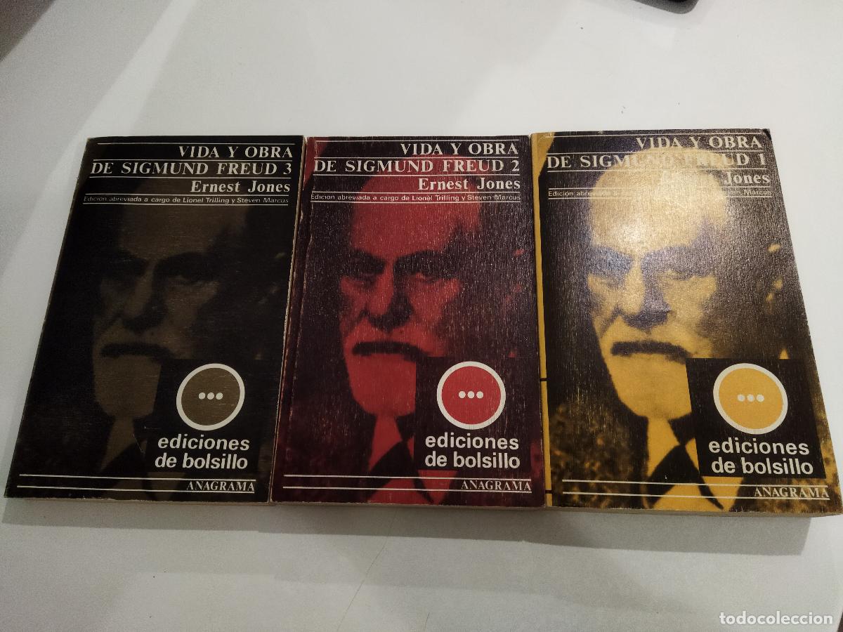 Libros: VIDA Y OBRA DE SIGMUND FREUD. TRES VOLUMENES - JONES, ERNEST
