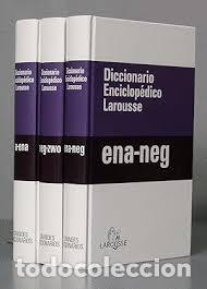 Libros: DICCIONARIO ENCICLOPEDICO LAROUSSE (3 Tomos) - Moliner, Mar&iacute;a