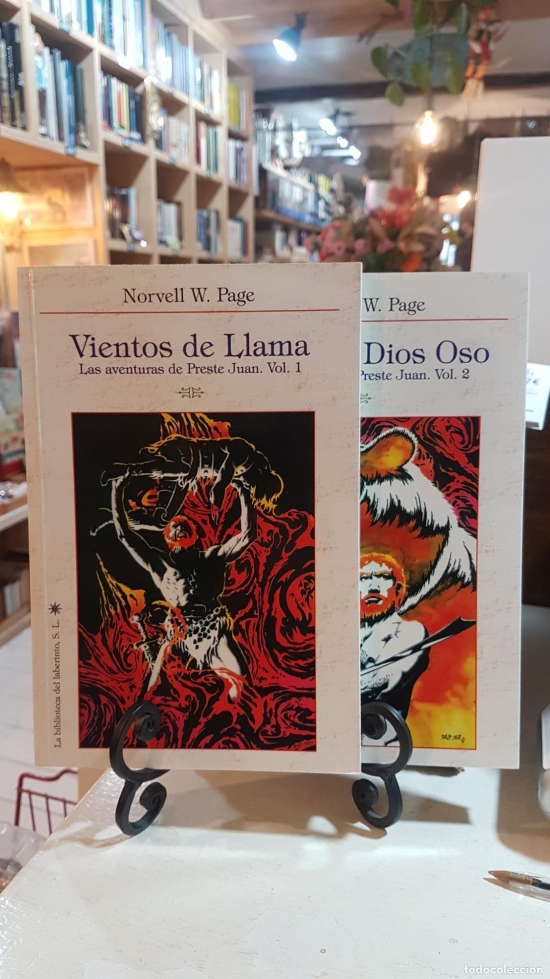 Libros: LAS AVENTURAS DE PRESTE JUAN. VOL. 1 Y 2 VOLUMEN 1 : VIENTOS DE LLAMA VOLUMEN 2: HIJOS DEL DIOS OS
