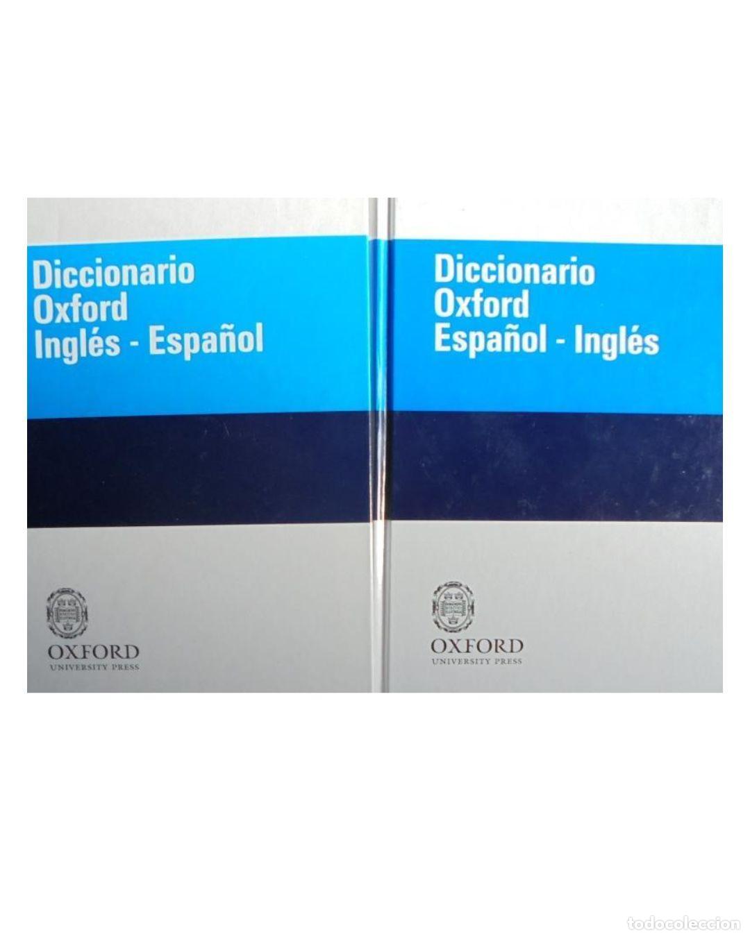 Libros: Diccionario Oxford Espa&ntilde;ol-Ingl&eacute;s (2 Tomos) - Moliner, Mar&iacute;a