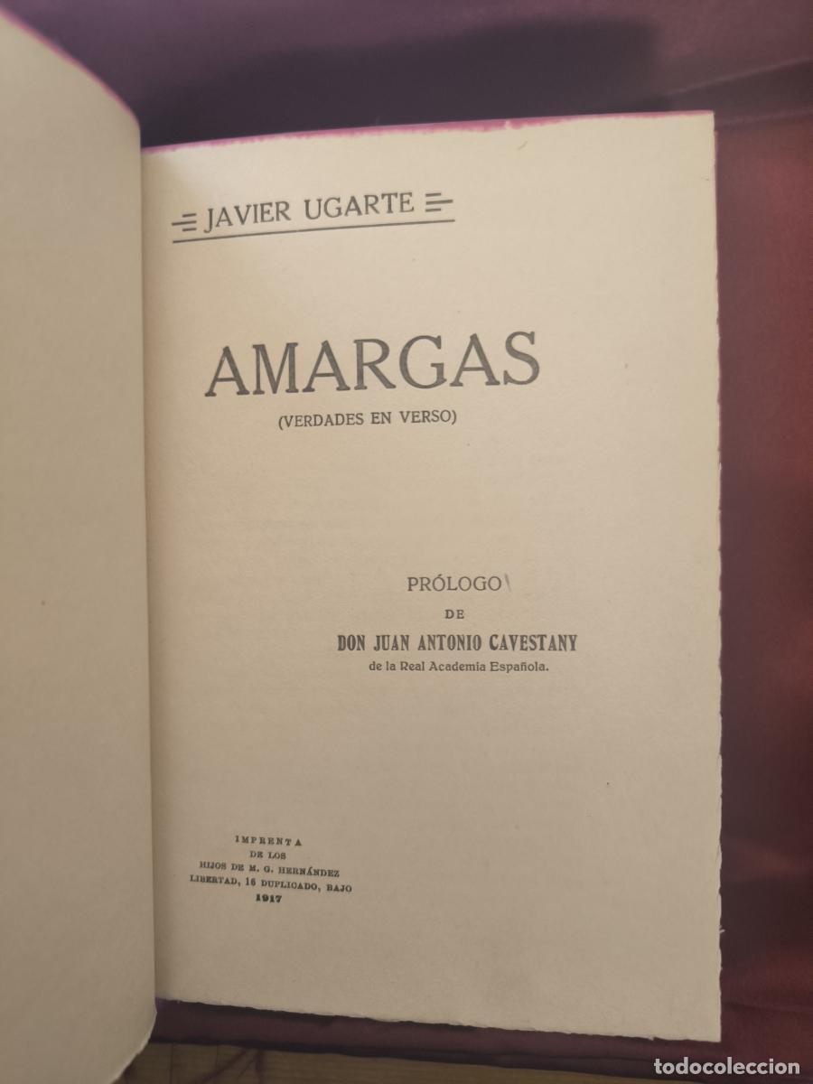 Livres: Amargas (Verdades En verso) - Javier Ugarte