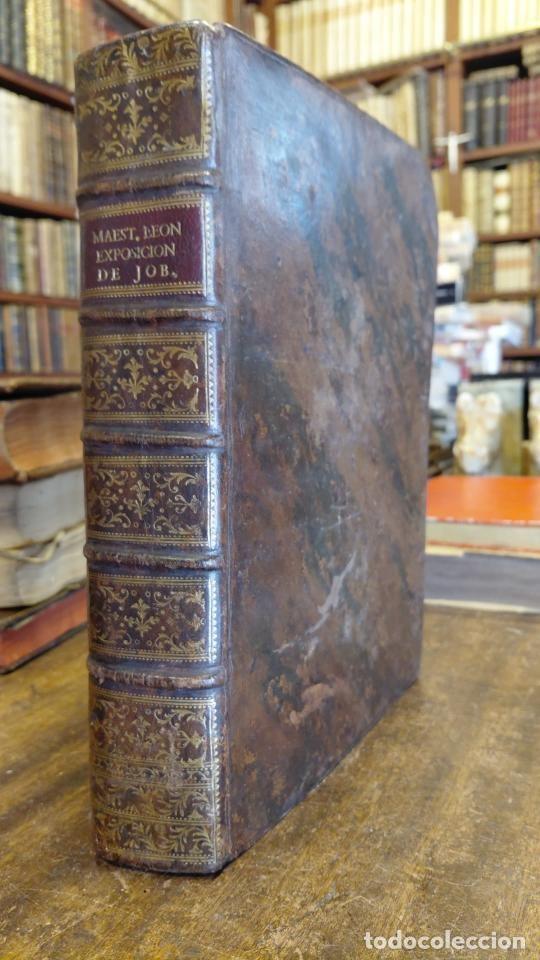 B&uuml;cher: EXPOSICION DEL LIBRO DE JOB. Obra posthuma del Padre Maestro Fr. Luis de Le&oacute;n, de la Orden de N. P.