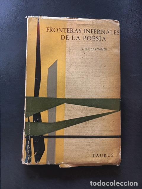 Libros: Jos&eacute; Bergam&iacute;n - Fronteras infernales de la poes&iacute;a