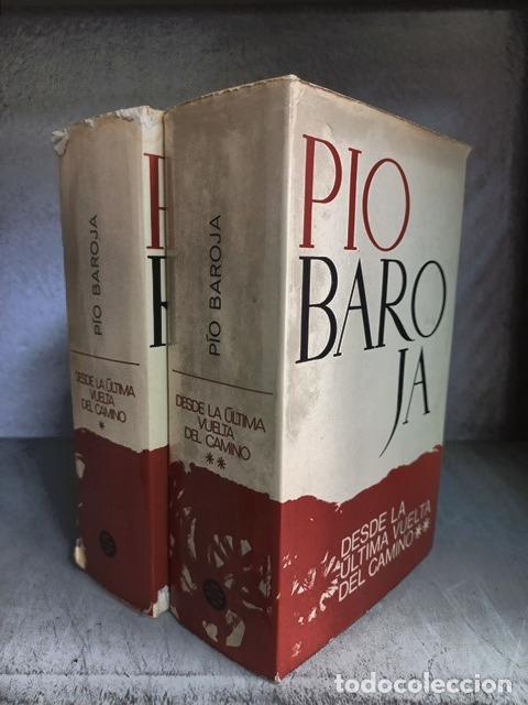 Libros: P&iacute;o Baroja - Desde la &uacute;ltima vuelta del camino. Memorias (Obra en 2 tomos)