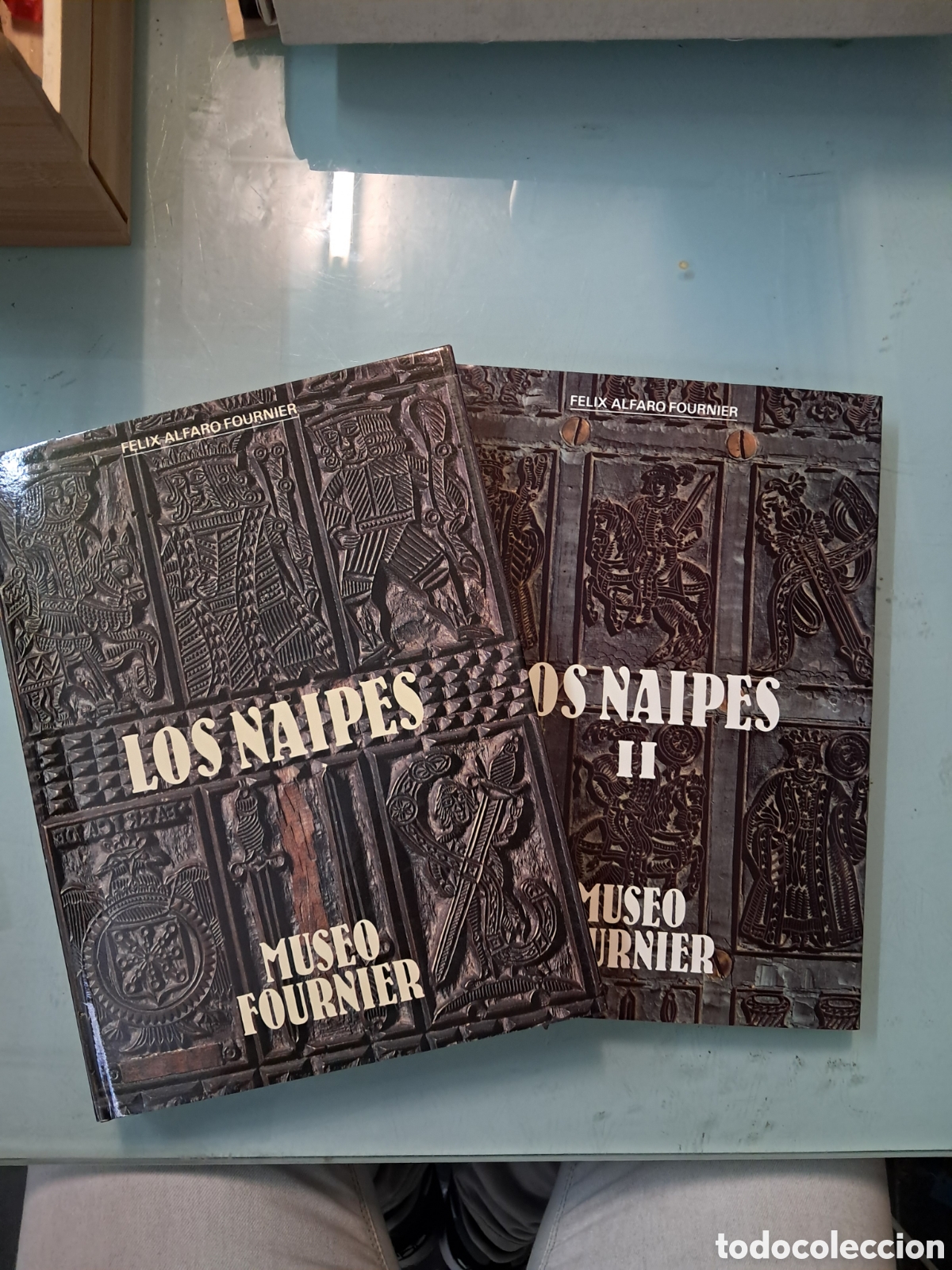 Libros: F&eacute;lix &Aacute;lvaro Fournier, Los naipes, Museo Fournier, 2 tomos